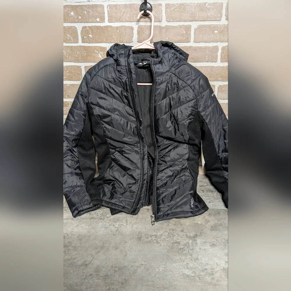 NWT Spyder Women's Hooded Hybrid Jacket - Picture 1 of 6